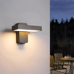 Stylish LED IP65 Motion Sensor Aluminium Porch Wall Lights