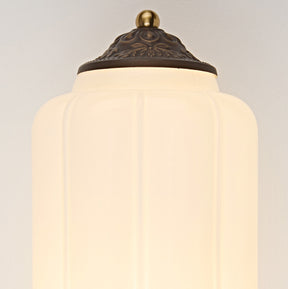 Modern Glass Light With Colored Glass Shade for Living Room