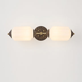 Modern Glass Light With Colored Glass Shade for Living Room