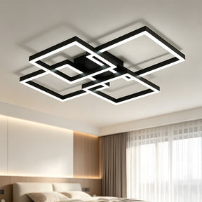 Modern Minimalist Acrylic Flush Mount Ceiling Light for Living Room Bedroom