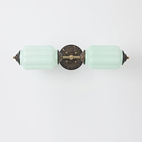 Modern Glass Light With Colored Glass Shade for Living Room