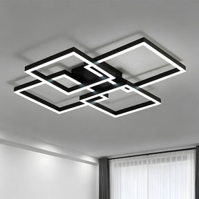 Modern Minimalist Acrylic Flush Mount Ceiling Light for Living Room Bedroom