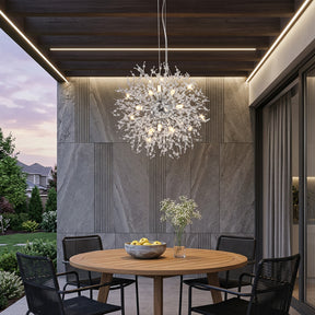 Modern Dandelion Chandelier Luxury Firework Pendant Light for Dining Room
