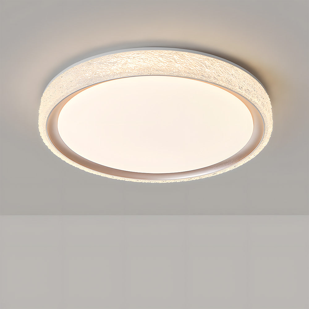 Luxury Frosted Iron Acrylic LED Ceiling Light for Bedroom