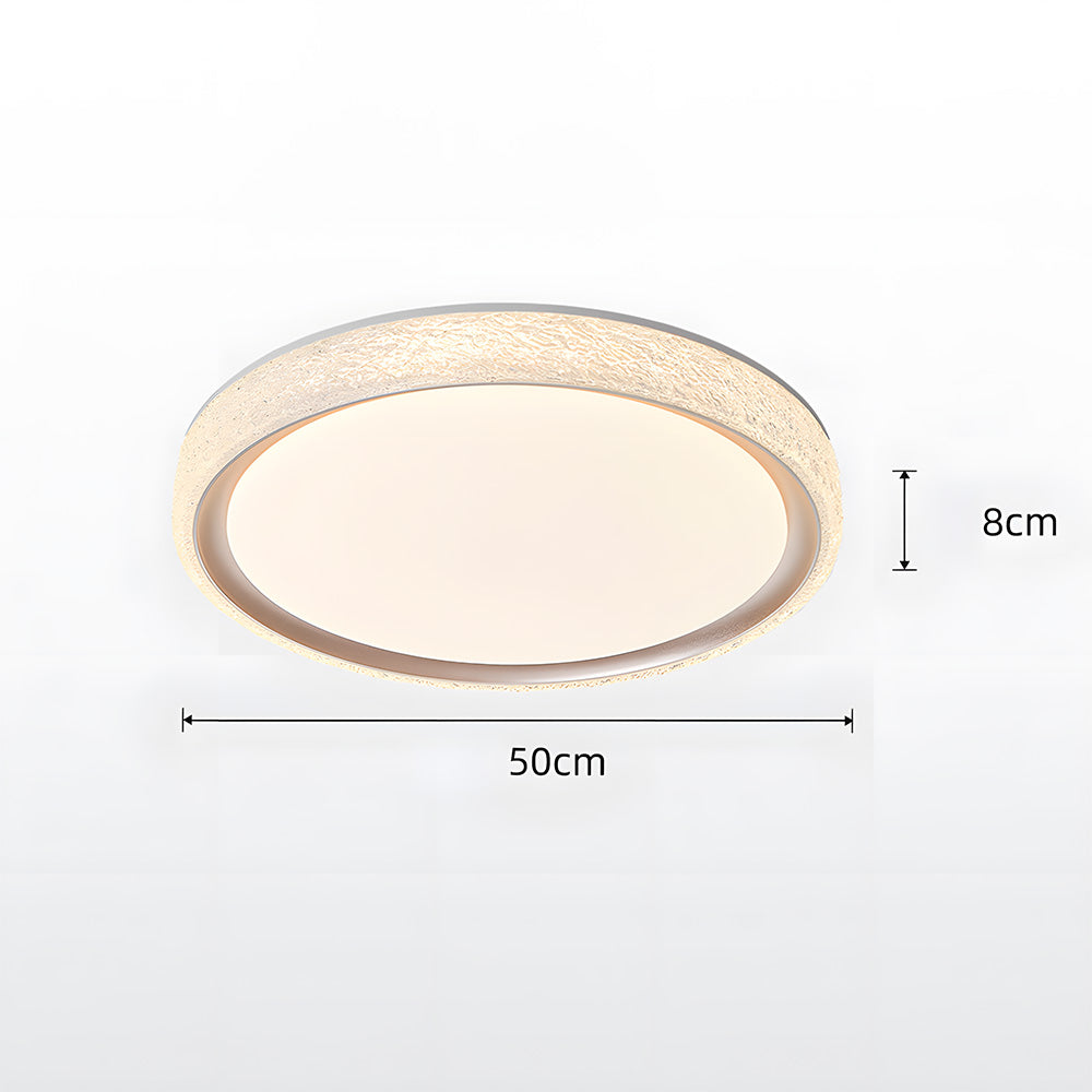 Luxury Frosted Iron Acrylic LED Ceiling Light for Bedroom