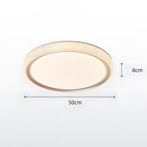 Luxury Frosted Iron Acrylic LED Ceiling Light for Bedroom