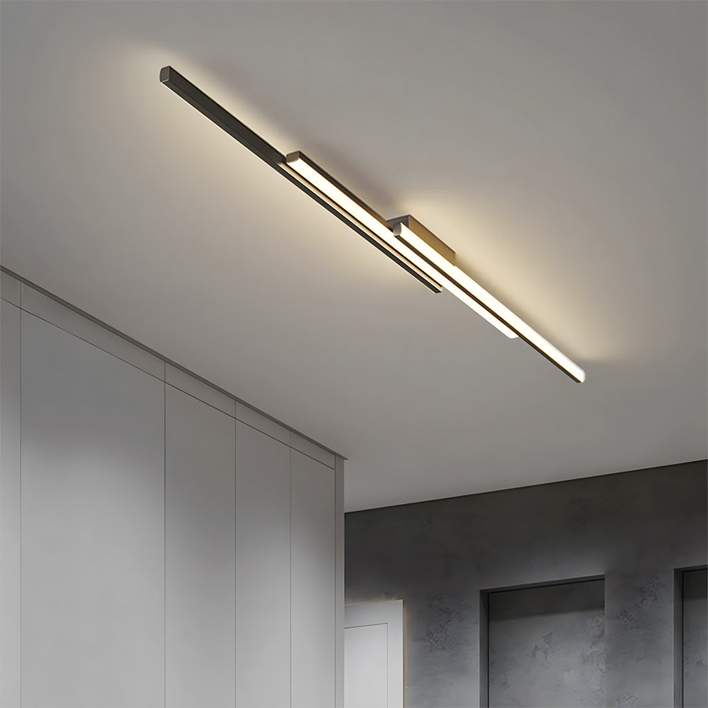 Modern Minimalist LED Flush Mount Aluminium Ceiling Lights for Hallway