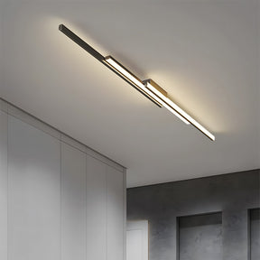 Modern Minimalist LED Flush Mount Aluminium Ceiling Lights for Hallway