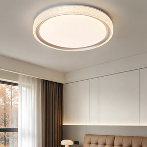 Luxury Frosted Iron Acrylic LED Ceiling Light for Bedroom