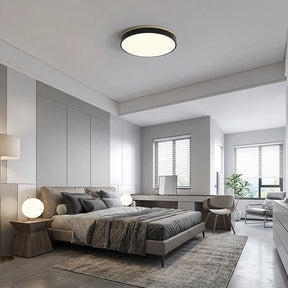 Aria Wood Flush Mount Ceiling Lamp