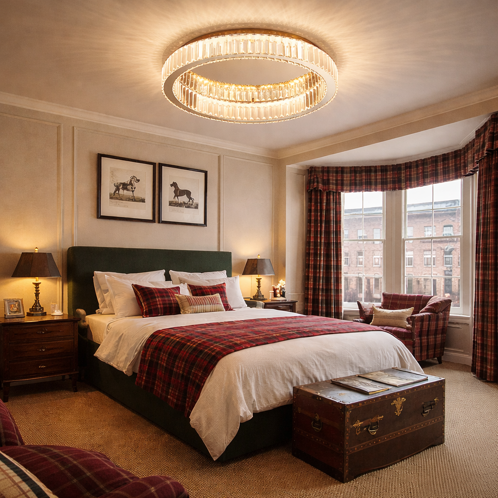 Modern Energy Saving Round Flush Ceiling Lights for Bedroom