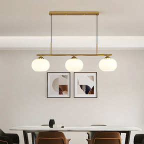 Nordic Glass Pendant Light Dining Table Adjustable Suspended Light Fixture