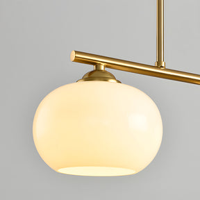 Nordic Glass Pendant Light Dining Table Adjustable Suspended Light Fixture