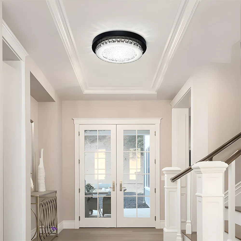 LED Ceiling Lights Flush Crystal Ceiling Lights