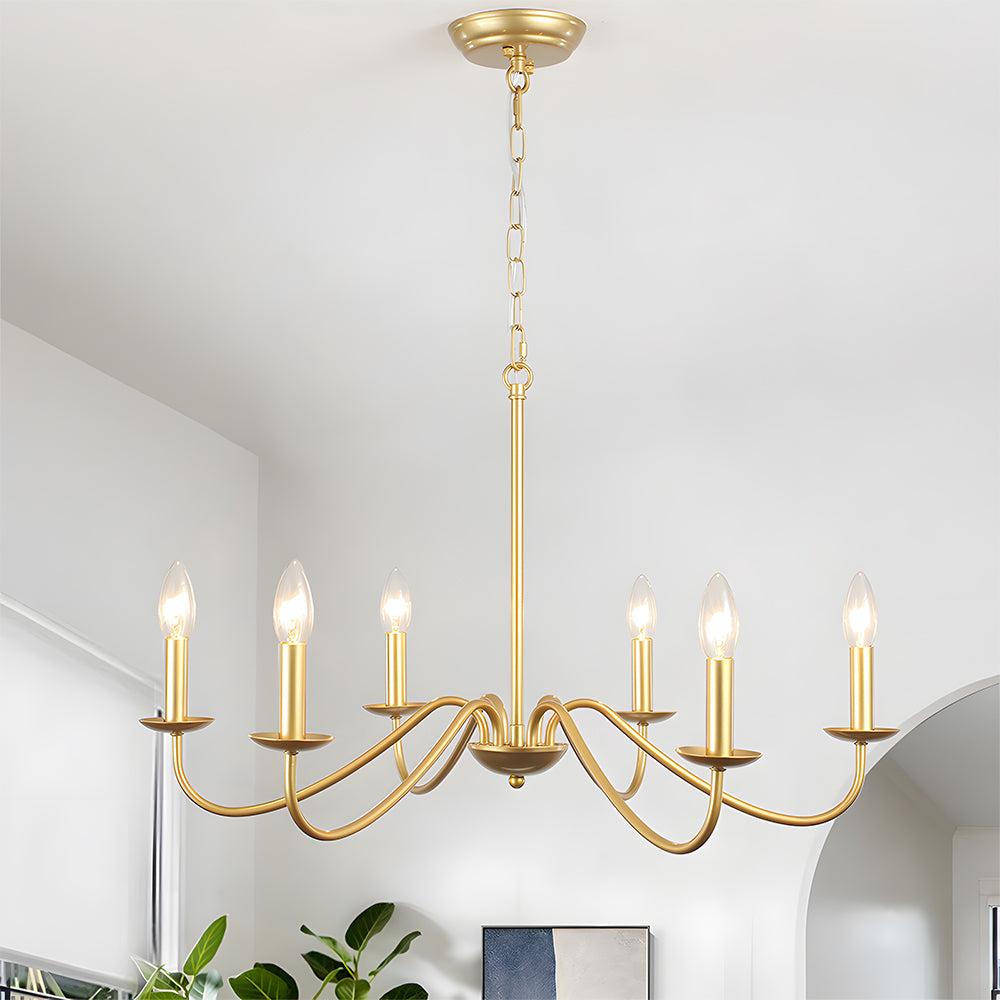Simple Modern Iron Bedroom Pendant Lights