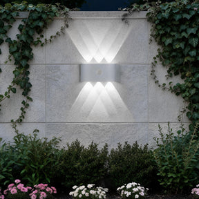 IP65 Modern Up and Down LED PIR Outdoor Wall Light
