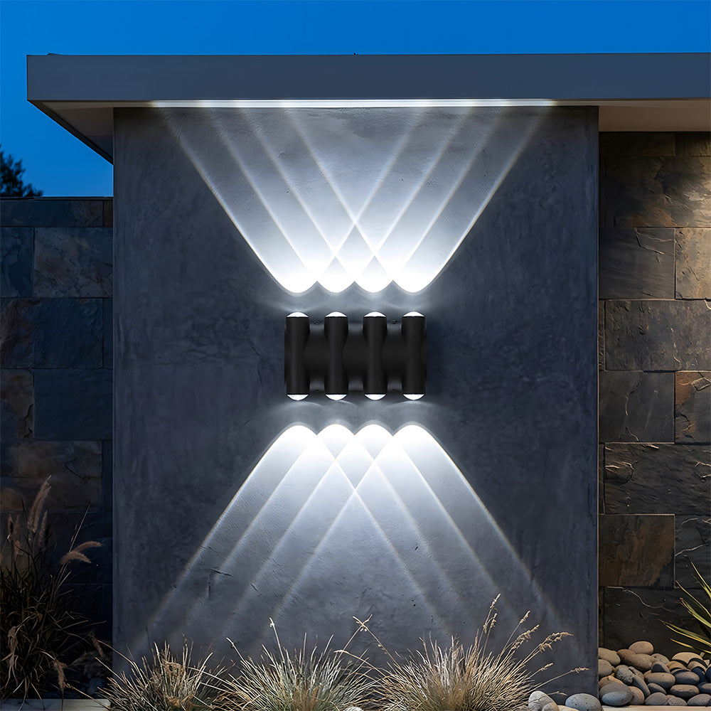 Modern LED Outdoor Wall Lights for Garden Entryway