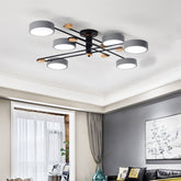 Modern Iron Living Room Multi Lights LED Ceiling Lights