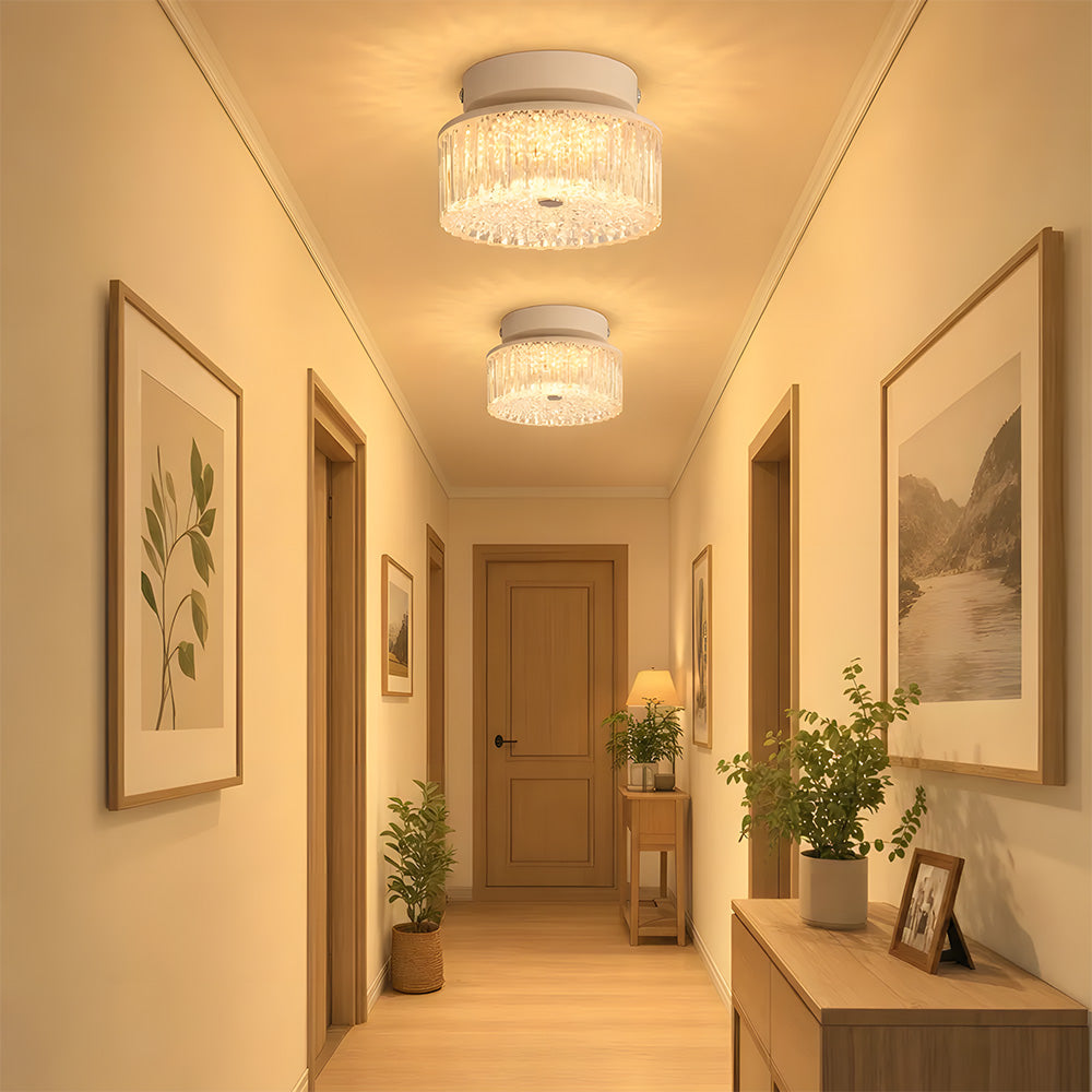 Modern Iron Matte Dimmable LED Ceiling Lights for Bedroom