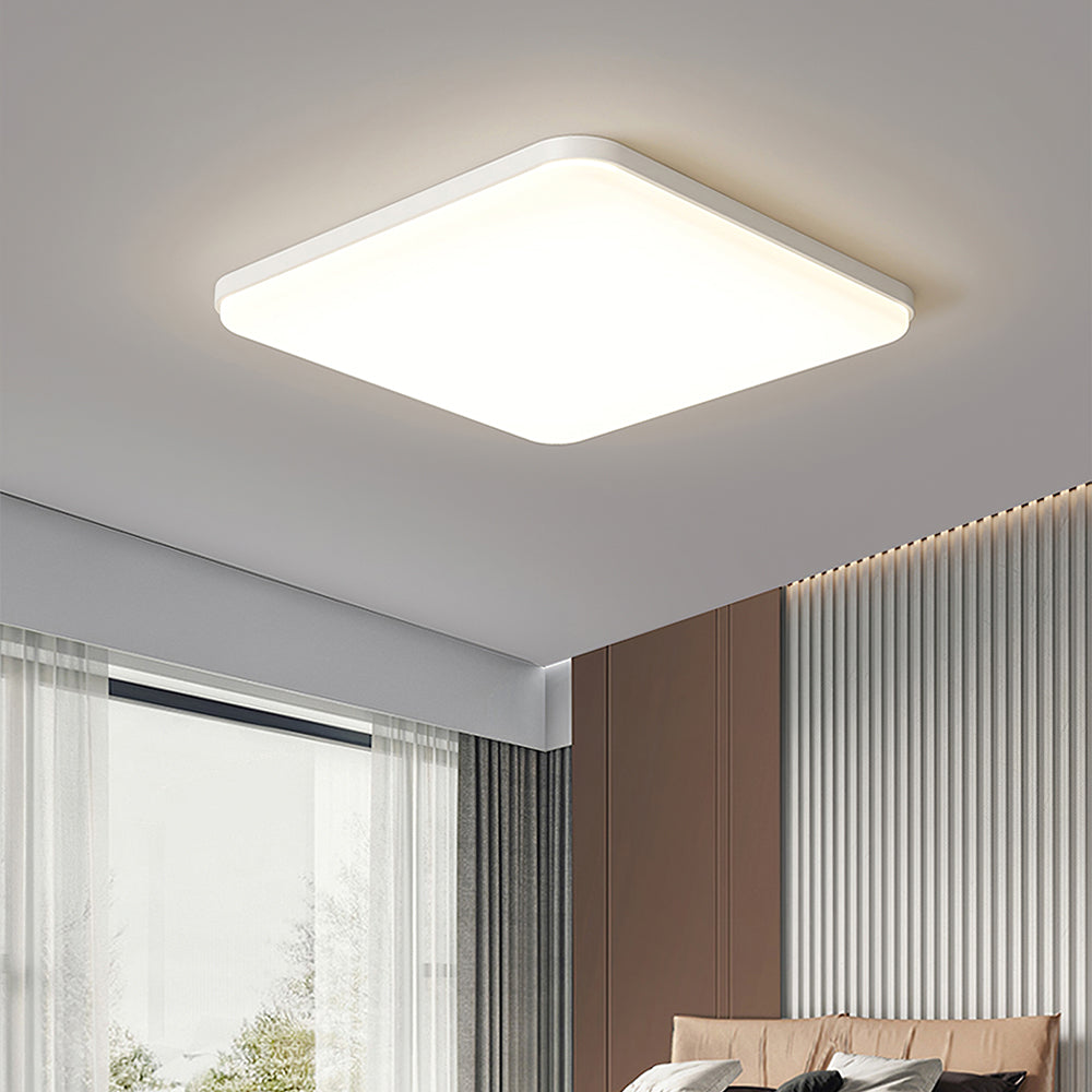 Modern Square LED Ceiling Light for Bedroom, Kitchen, Hallway
