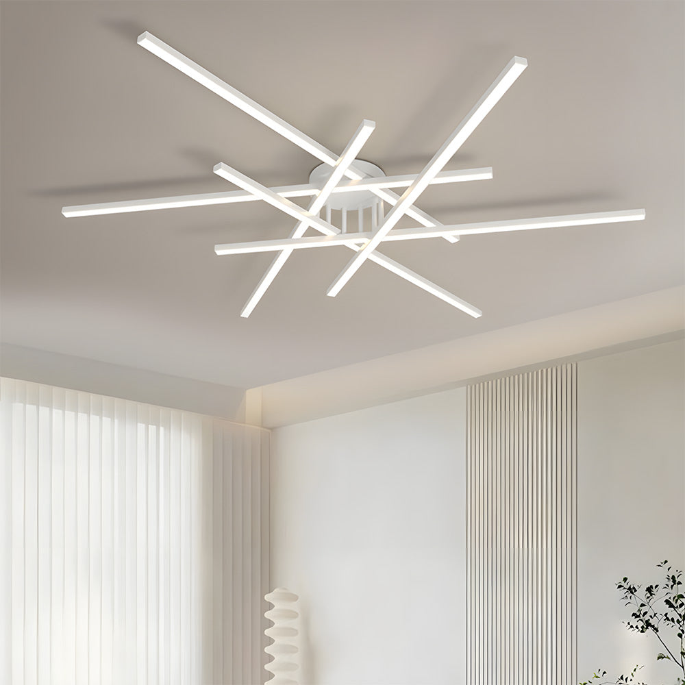Modern Contemporary Abstract LED Ceiling Lights for Living Room Bedroom