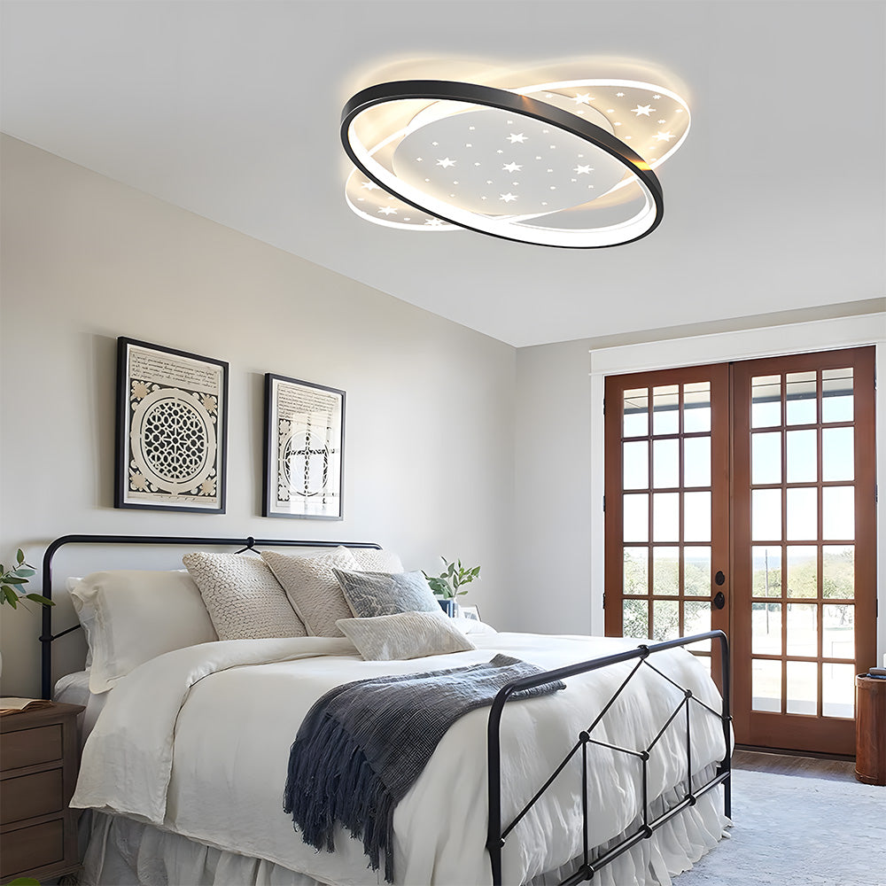 Modern Minimalist Polymorphic Acrylic Bedroom Ceiling Lamp