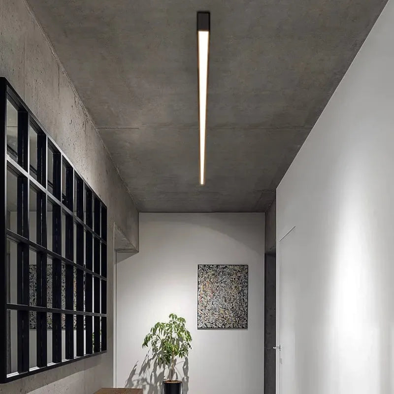 Modern Linear LED Ceiling Light for Hallway