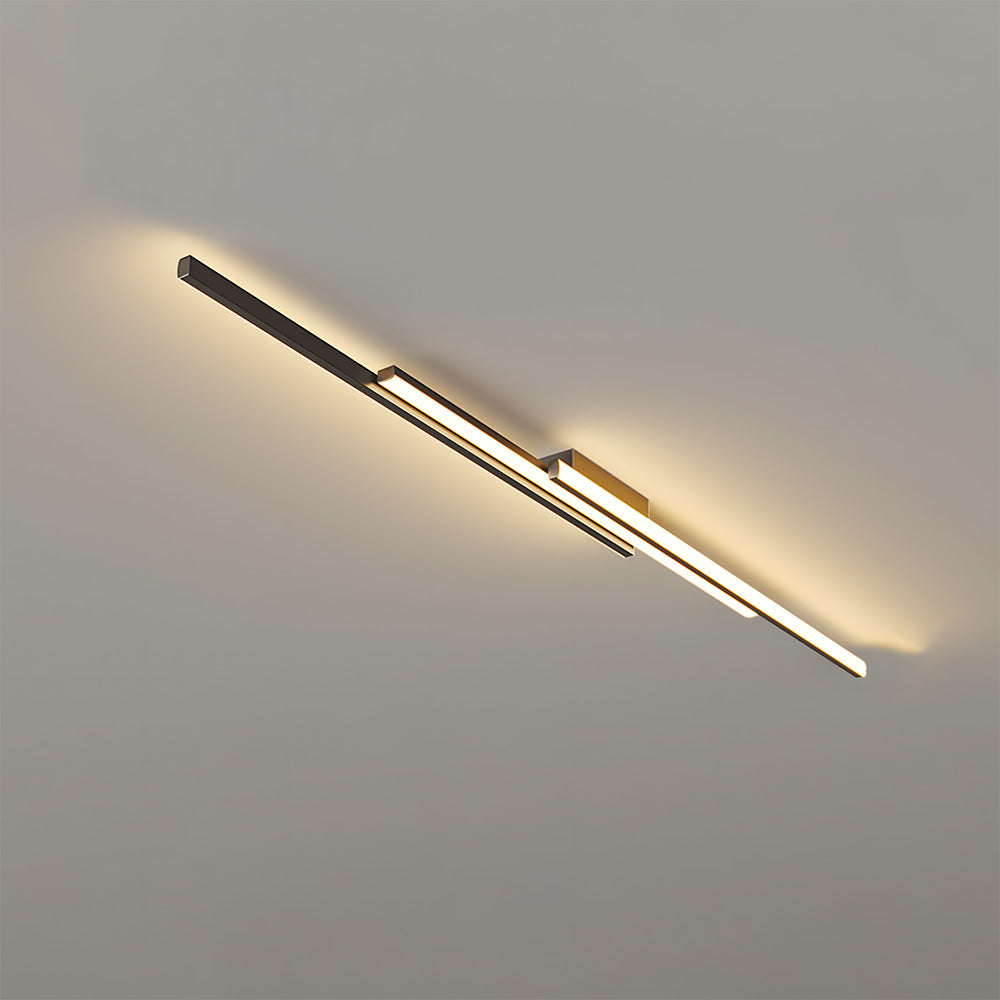 Modern Minimalist LED Flush Mount Aluminium Ceiling Lights for Hallway