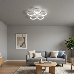 Contemporary LED Flush Mount Acrylic Ceiling Lights for Bedroom