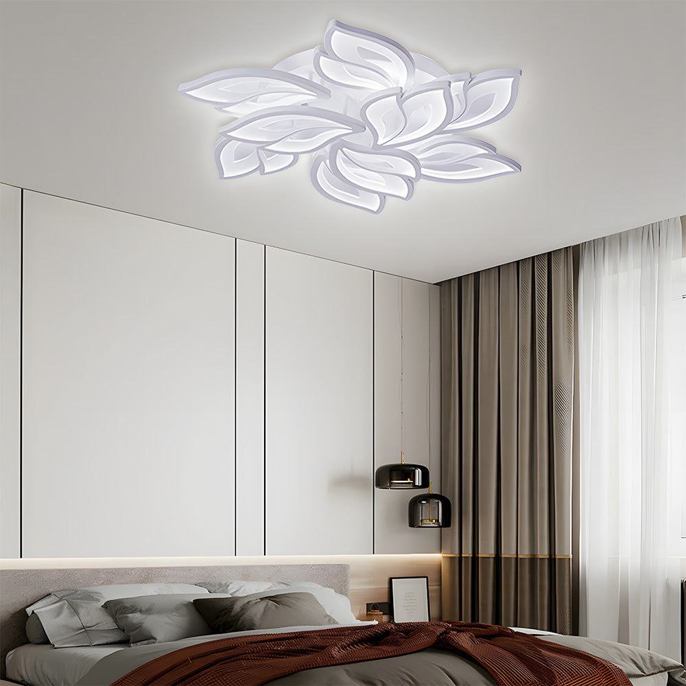 Creative Design Petals White Ceiling Light For Living Room