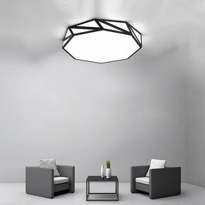 Modern Geometry LED Ceiling Light For Bedroom