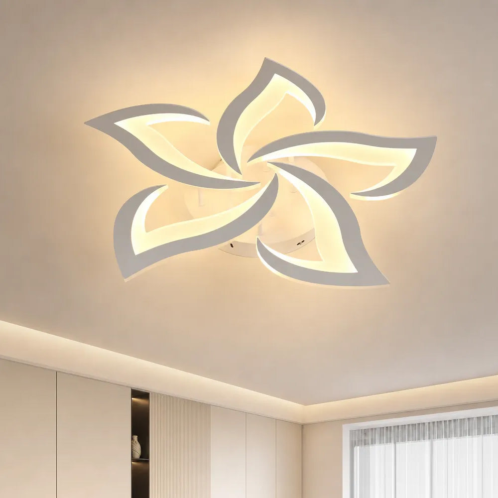 Nova Modern Flower LED Ceiling Light