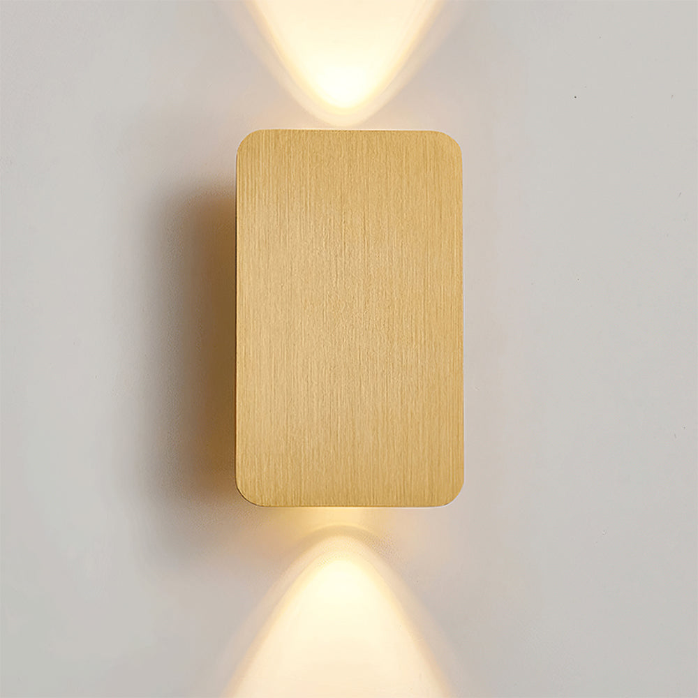 Modern Square LED Up and Down Wall Lamp