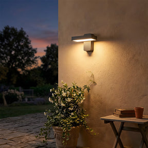 Stylish LED IP65 Motion Sensor Aluminium Porch Wall Lights
