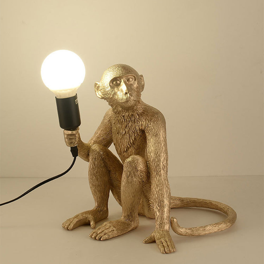 Black Monkey Table Lamp Or Bedside Lights