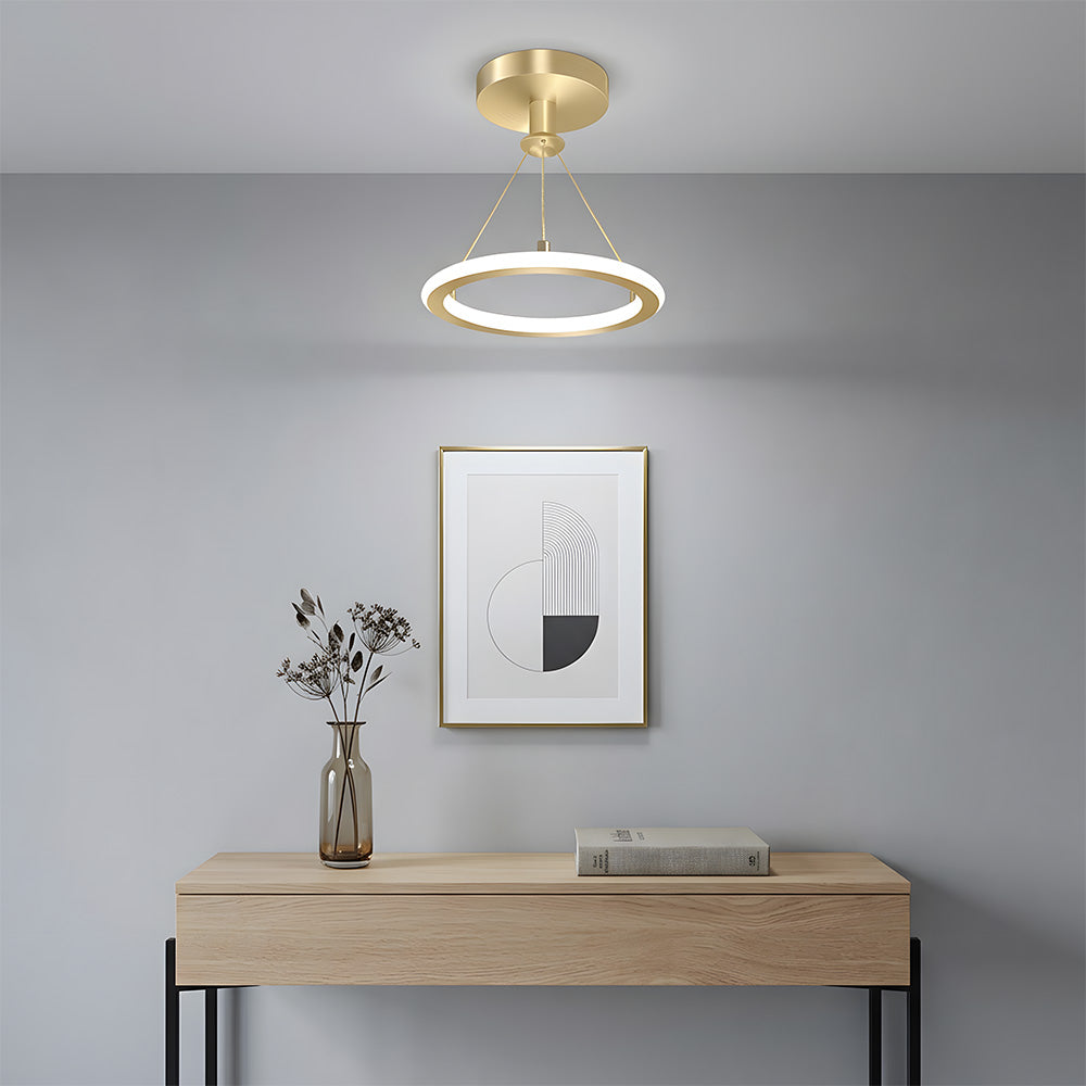 Contemporary LED Flush Mount Acrylic Ceiling Lights for Bedroom