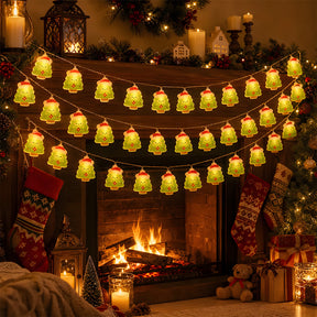 Santa Claus Christmas Tree Snowman Decorative String Lights