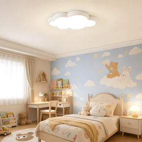 Modern Flush Mount Cloud-shaped LED Ceiling Lights For Bedroom
