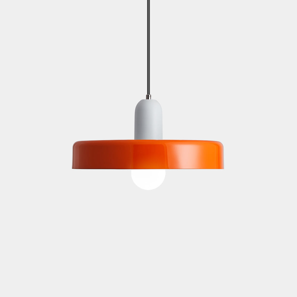 Bauhaus Modern Colorful Iron Pendant Light For Living Room