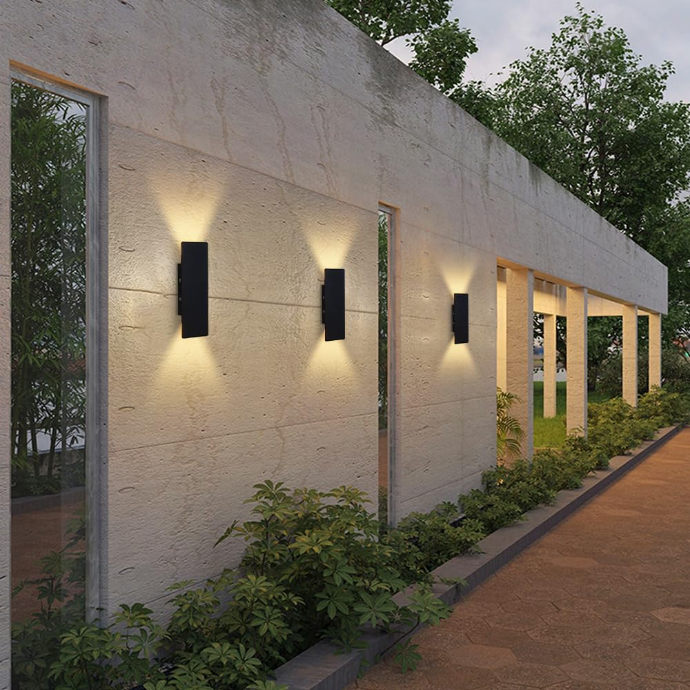 Art Deco Outdoor Wall Lights for Patio Garden Porch