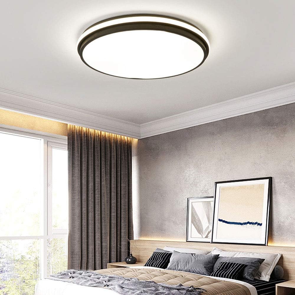 Modern Dimmable Round Silicone LED Ceiling Lights For Bedroom