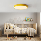 Aria Wood Flush Mount Ceiling Lamp