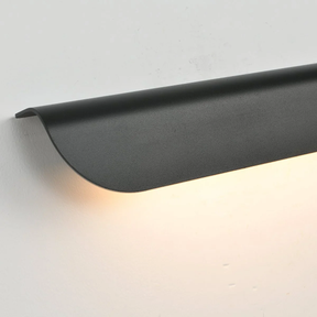 Minimalist Arc LED Waterproof Outdoor Wall Lamp for Gate, Garden & Patio