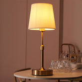 Nordic Telescopic Fabric Rechargeable Table Lamp for Bedroom Dining Room