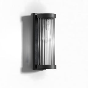 Cylindrical Glass Outdoor Wall Lights for Outdoor