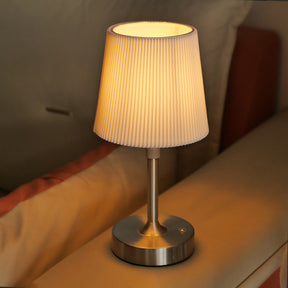 Nordic Telescopic Fabric Rechargeable Table Lamp for Bedroom Dining Room
