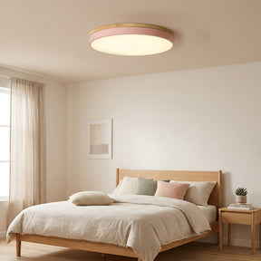 Aria Wood Flush Mount Ceiling Lamp