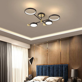 Modern Rings LED Living Room Ceiling Light