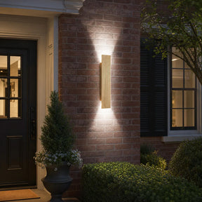 Modern Outdoor Aluminium Elevate Wall Light for Patio Garden Porch