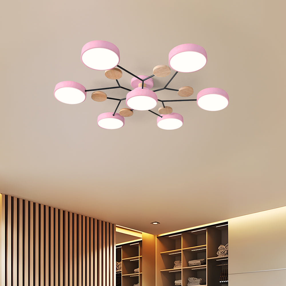 Modern Circular Living Room LED Ceiling Light